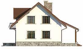 Фасад дома HDH-9561-52 Фасад дома HDH-9561-52